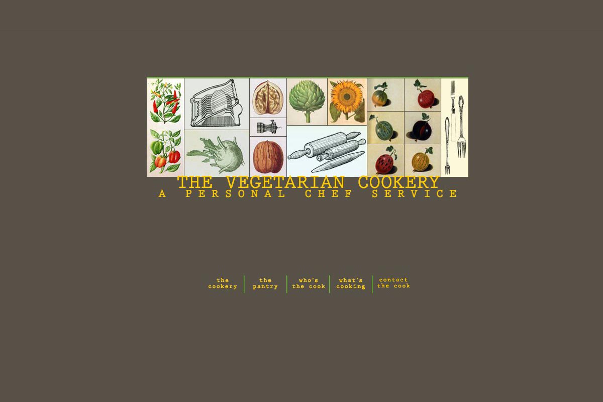 web design for a personal chef business