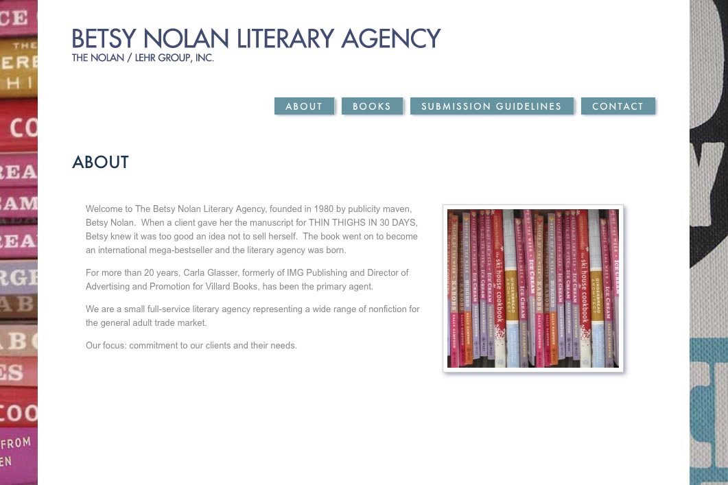 web design for a book publisher