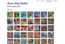 example of 100x100 square-cropped thumbnails for a website gallery