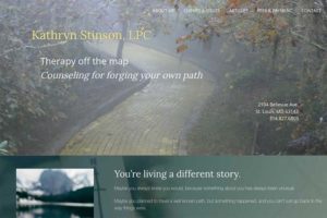 web design for a therapist