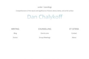 web design for a therapist and author