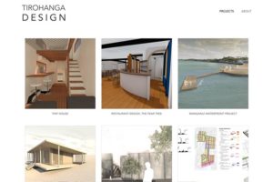 website design for an architect