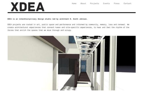 website design for an architect