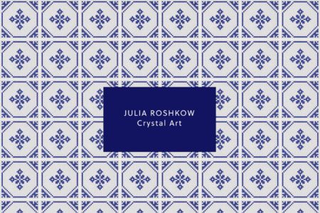 Bespoke website design for an artist - Julia Roshkow, creator of crystal art, New York.